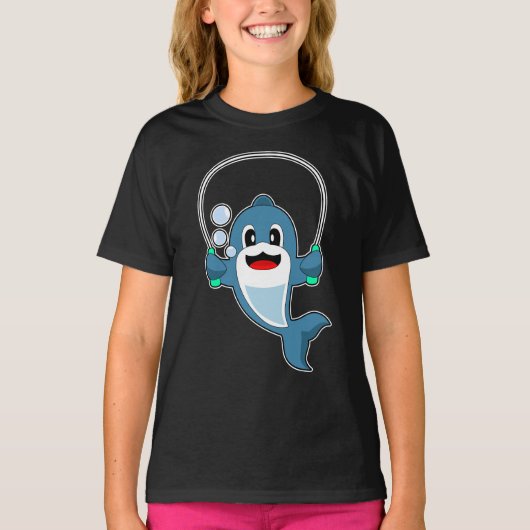 ドルフィンフィットネスロープスポーツ Tシャツ (正面)