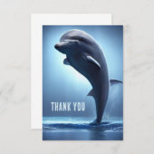 ドルフィンフラットサンキューカード サンキューカード (正面/裏面)