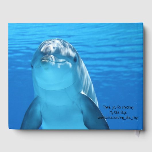 ドルフィンフレンドリーブルーシーゲストブック ゲストブック (裏面)