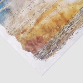 ドルフィンフロリダUSAウォータカラースケッチ絵画ズ 薄葉紙 (詳細)