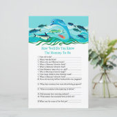 ドルフィンベイビーシャワーゲームをどれだけ知っているか (スタンド正面)