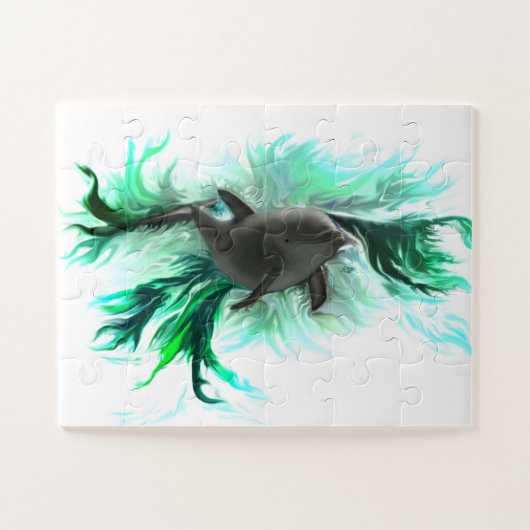 ドルフィンベビー ジグソーパズル (横)