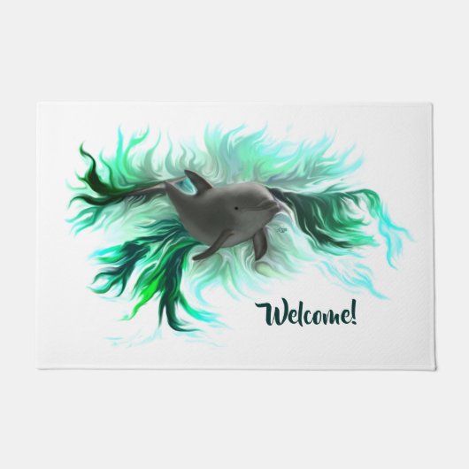 ドルフィンベビー ドアマット (正面)