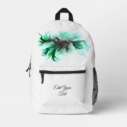 ドルフィンベビー プリントバックパック (正面)