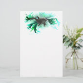 ドルフィンベビー 便箋 (スタンド正面)