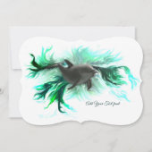 ドルフィンベビー 招待状 (正面)