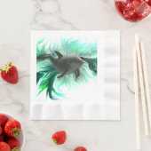 ドルフィンベビー 縁ありランチョンナプキン (インサイチュ)