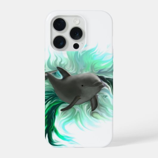 ドルフィンベビー iPhoneケース (裏面)