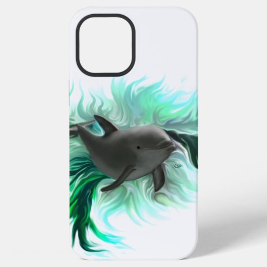 ドルフィンベビー iPhoneケース (裏面)