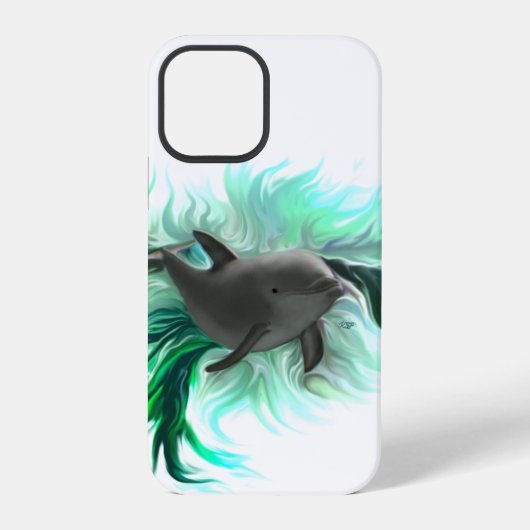 ドルフィンベビー iPhoneケース (裏面)