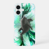 ドルフィンベビー iPhone 16ケース (裏面)