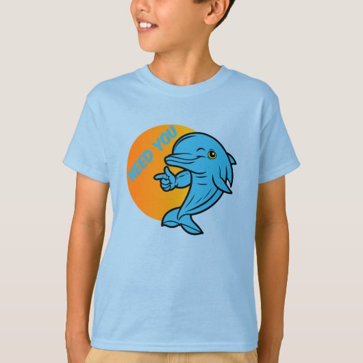 ドルフィンポインターネオンスプラッシュ Tシャツ (正面)