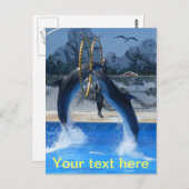 ドルフィンポストカード ポストカード (正面/裏面)