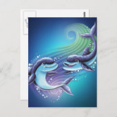 ドルフィンポストカード ポストカード (正面/裏面)