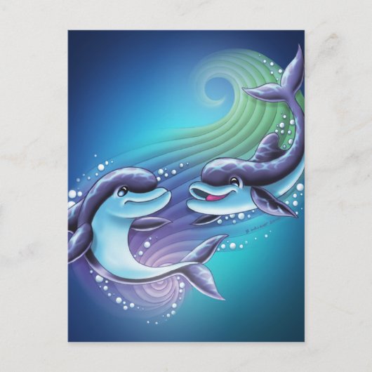 ドルフィンポストカード ポストカード (正面)