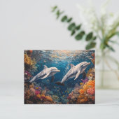 ドルフィンポッドコーラルリーフ ポストカード (スタンド正面)