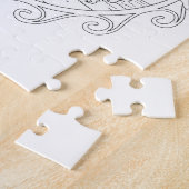 ドルフィンマオリサンアダルトカラーリングパズル ジグソーパズル (側面)