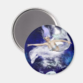 ドルフィンマグネット付きマーメイド マグネット (正面/裏面)