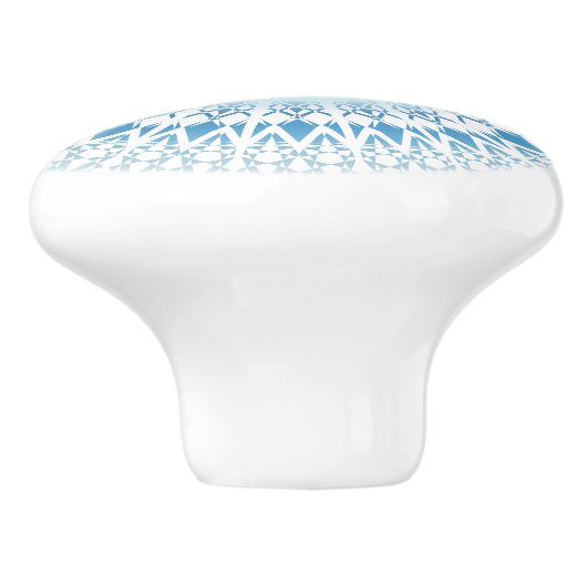 ドルフィンマンダラブルーホワイト航海の セラミックノブ (側面)