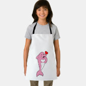 ドルフィンラブハート エプロン (インサイチュ)