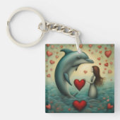 ドルフィンラブ1 キーホルダー (正面)