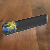 ドルフィンラブ デスクネームプレート (側面)