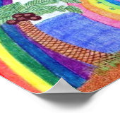 ドルフィンレインボー ポスター (角)