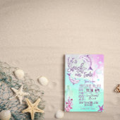 ドルフィンレッツウズウアーテイル誕生日招待状 招待状