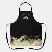 ドルフィンロゴ エプロン (正面)