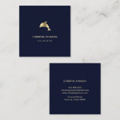 ドルフィンロゴ スクエア名刺 (正面/裏面)