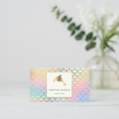 ドルフィンロゴ 名刺 (スタンド正面)