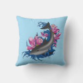 ドルフィンロータスフラワーズさくらんぼ花 クッション (裏面)