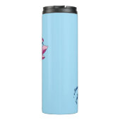 ドルフィンロータスフラワーズさくらんぼ花 タンブラー (裏面)