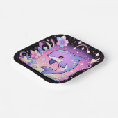 ドルフィン威厳のあるベビーシャワー ペーパープレート (傾斜あり)