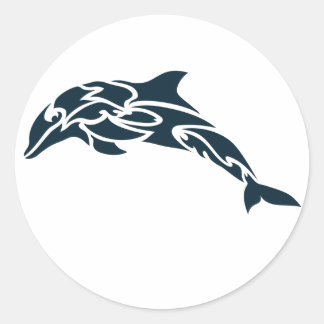 ドルフィン封筒用シール ラウンドシール