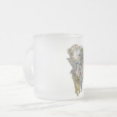 ドルフィン時間 フロストグラスマグカップ (正面左)