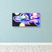 ドルフィン波 キャンバスプリント (インサイチュ (ウッドフロア))