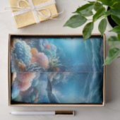 ドルフィン海リーフ水の色のデコページ 薄葉紙 (ギフト)