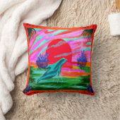 ドルフィン魔法装飾用クッション クッション (ブランケット)