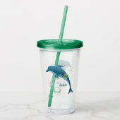 ドルフィン アクリルタンブラー (裏面)