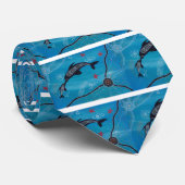 ドルフィン&カーフードリーミング ネクタイ (ロール)