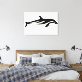 ドルフィン キャンバスプリント (インサイチュ (寝室))