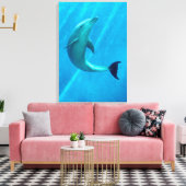 ドルフィン キャンバスプリント (インサイチュ (リビング))