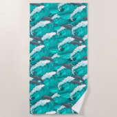 ドルフィン ビーチタオル (正面)