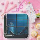 ドルフィン ペーパープレート (パーティー)