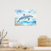 ドルフィン ポスター (キッチン)