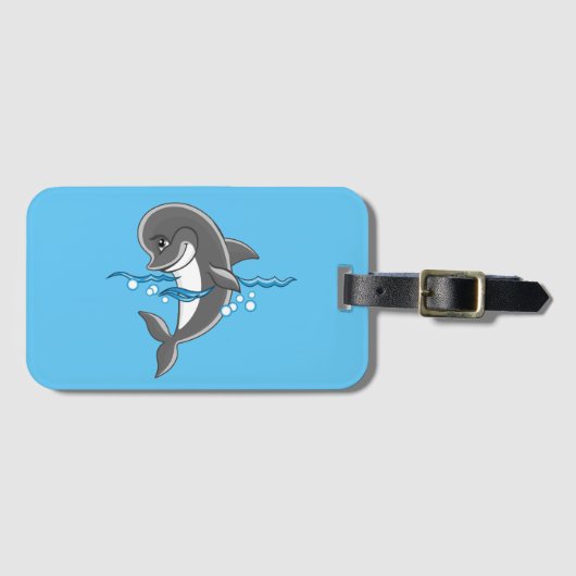 ドルフィン ラゲッジタグ (正面横)