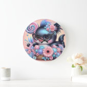 ドルフィン ラージ壁時計 (ホーム)