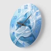 ドルフィン ラージ壁時計 (傾斜)