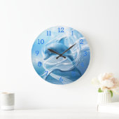 ドルフィン ラージ壁時計 (ホーム)